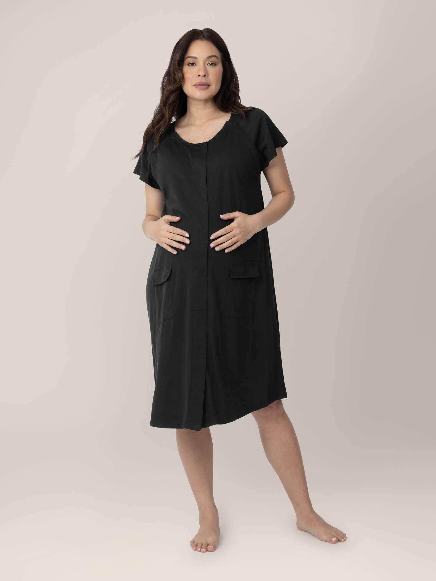 Universal Labor & Delivery Gown | Black Milk & Baby