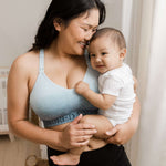 Sublime® Nursing Sports Bra | Ombre Storm Milk & Baby