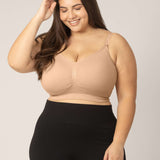 Sublime® Hands-Free Pumping & Nursing Bra | Beige Milk & Baby