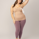 Sublime® Hands-Free Pumping & Nursing Tank | Beige