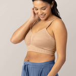 Sublime® Hands-Free Pumping & Nursing Bra | Beige Milk & Baby