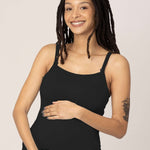 Bamboo Lounge Around Nursing Tank | Black Milk & Baby