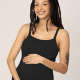 Bamboo Lounge Around Nursing Tank | Black Milk & Baby