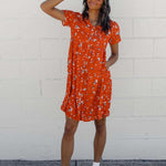 Jackie Button Down Dress | Nursing Friendly Milk & Baby