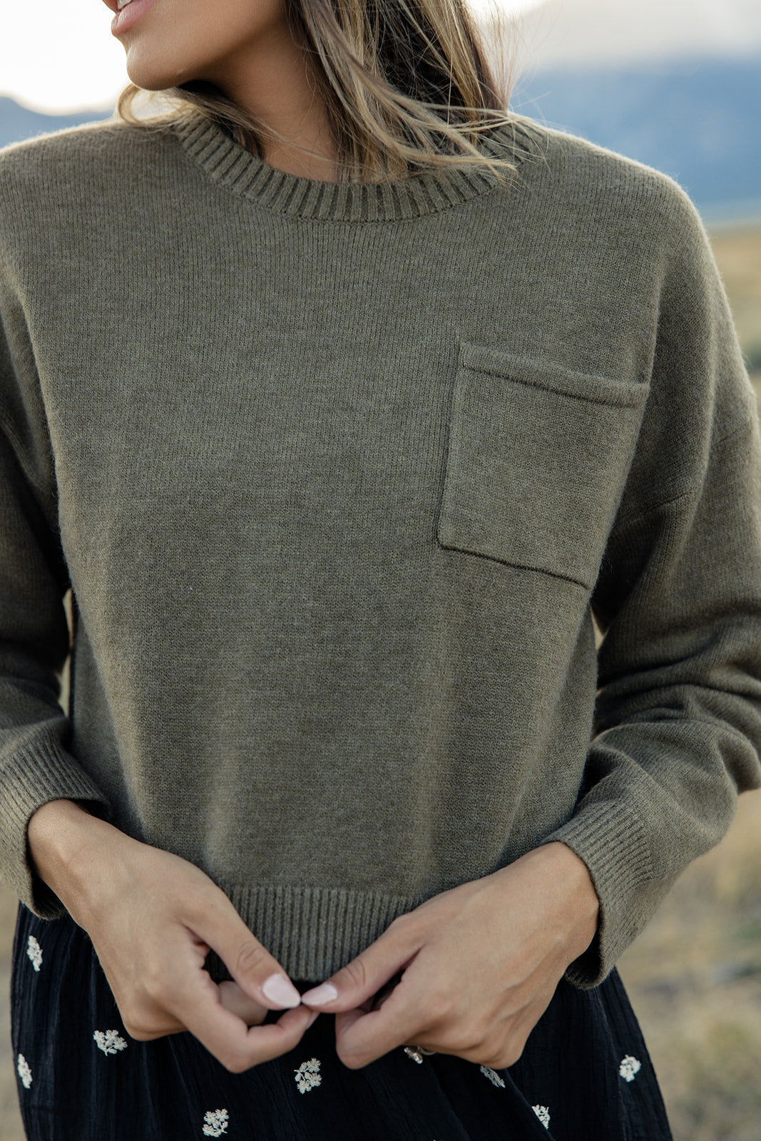 Long Road Pocket Sweater