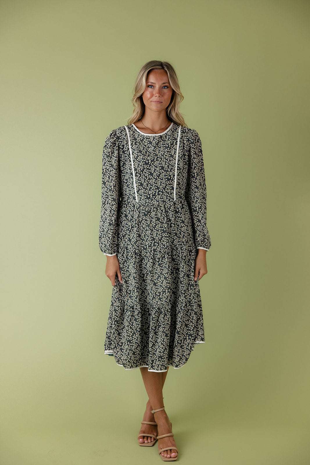 The Adeline Floral MOM Dress Milk & Baby