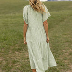 Carried Away Textured Maxi | Nursing Friendly Milk & Baby