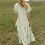 Carried Away Textured Maxi | Nursing Friendly Milk & Baby