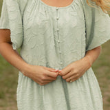 Carried Away Textured Maxi | Nursing Friendly Milk & Baby