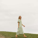 Carried Away Textured Maxi | Nursing Friendly Milk & Baby