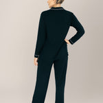 Clea Bamboo Long Sleeve Pajama Set | Black Milk & Baby