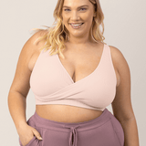 Sublime® Adjustable Crossover Nursing & Lounge Bra | Soft Pink | Milk & Baby