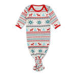 Holiday Reindeer Blue Gown Milk & Baby