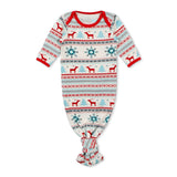 Holiday Reindeer Blue Gown Milk & Baby