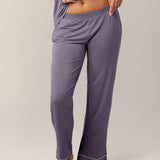 Clea Bamboo Long Sleeve Pajama Set | Granite