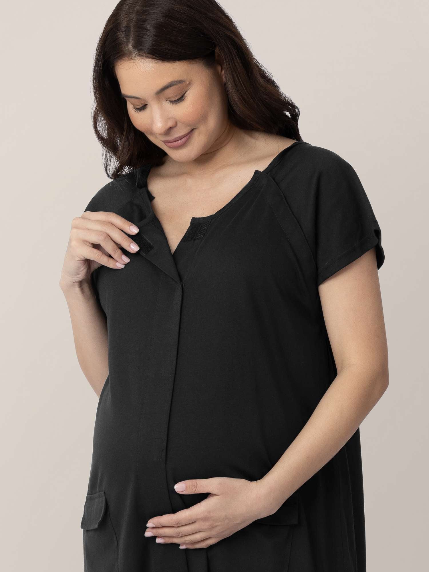 Universal Labor & Delivery Gown | Black Milk & Baby