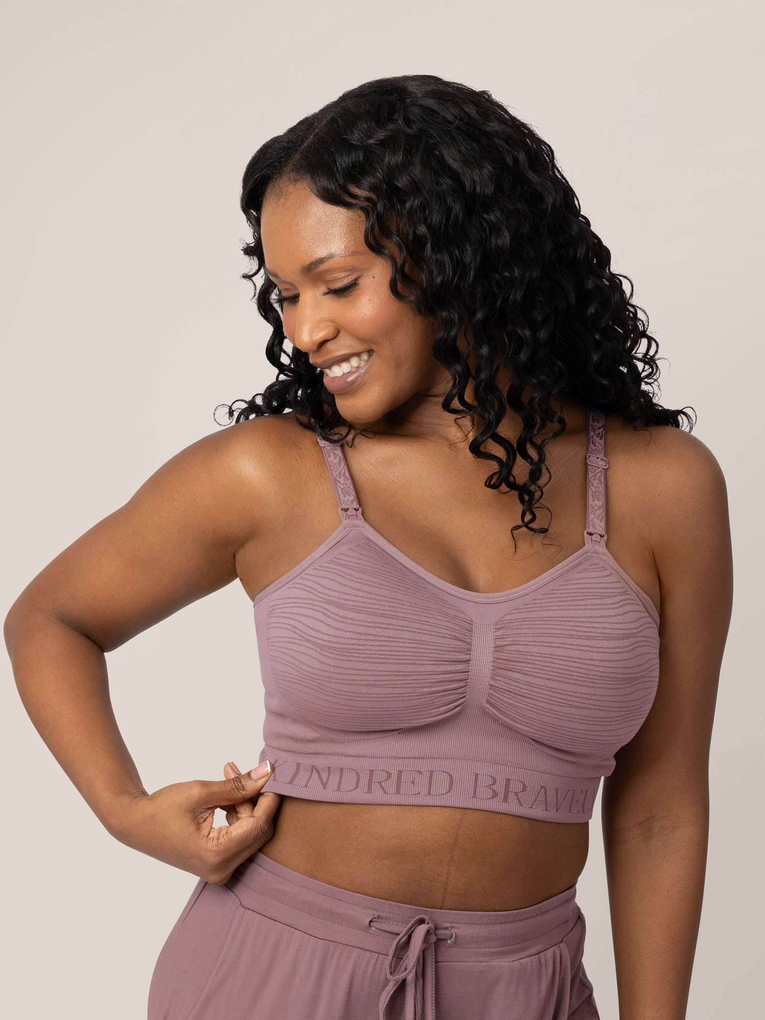 Sublime® Hands-Free Pumping & Nursing Bra | Twilight Milk & Baby