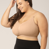 Sublime® Hands-Free Pumping & Nursing Bra | Beige