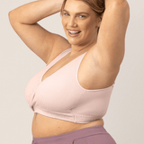 Sublime® Adjustable Crossover Nursing & Lounge Bra | Soft Pink | Milk & Baby