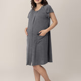 Universal Labor & Delivery Gown | Grey Heather