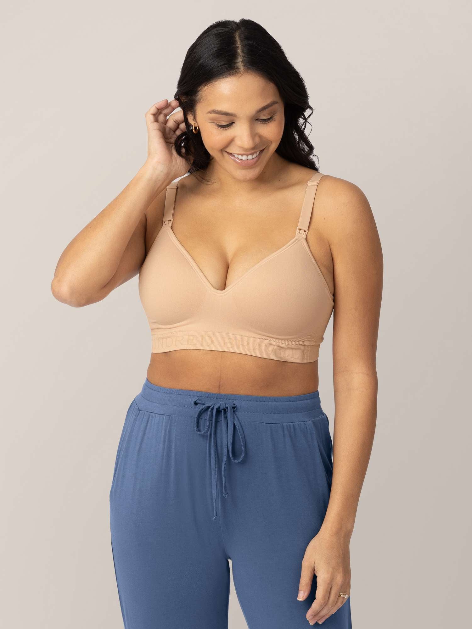 Signature Sublime® Contour Maternity & Nursing Bra | Beige | Milk & Baby 