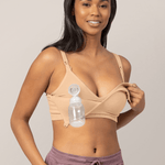 Signature Sublime® Contour Pumping & Nursing Bra | Beige | Milk & Baby