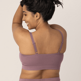 Sublime® Bamboo Hands-Free Pumping Lounge & Sleep Bra | Twilight | Milk & Baby