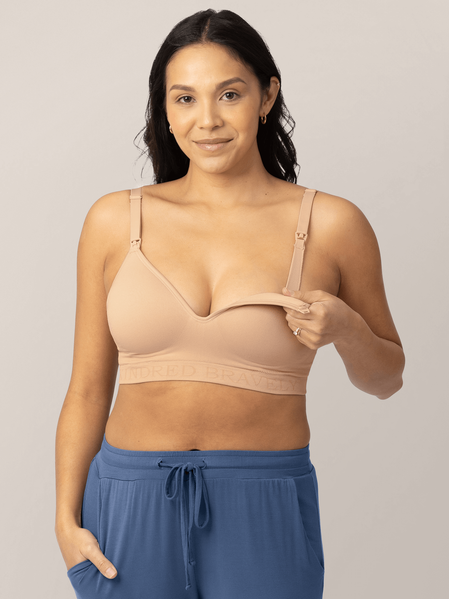 Signature Sublime® Contour Maternity & Nursing Bra | Beige | Milk & Baby