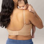 Sublime® Hands-Free Pumping & Nursing Bra | Beige Milk & Baby