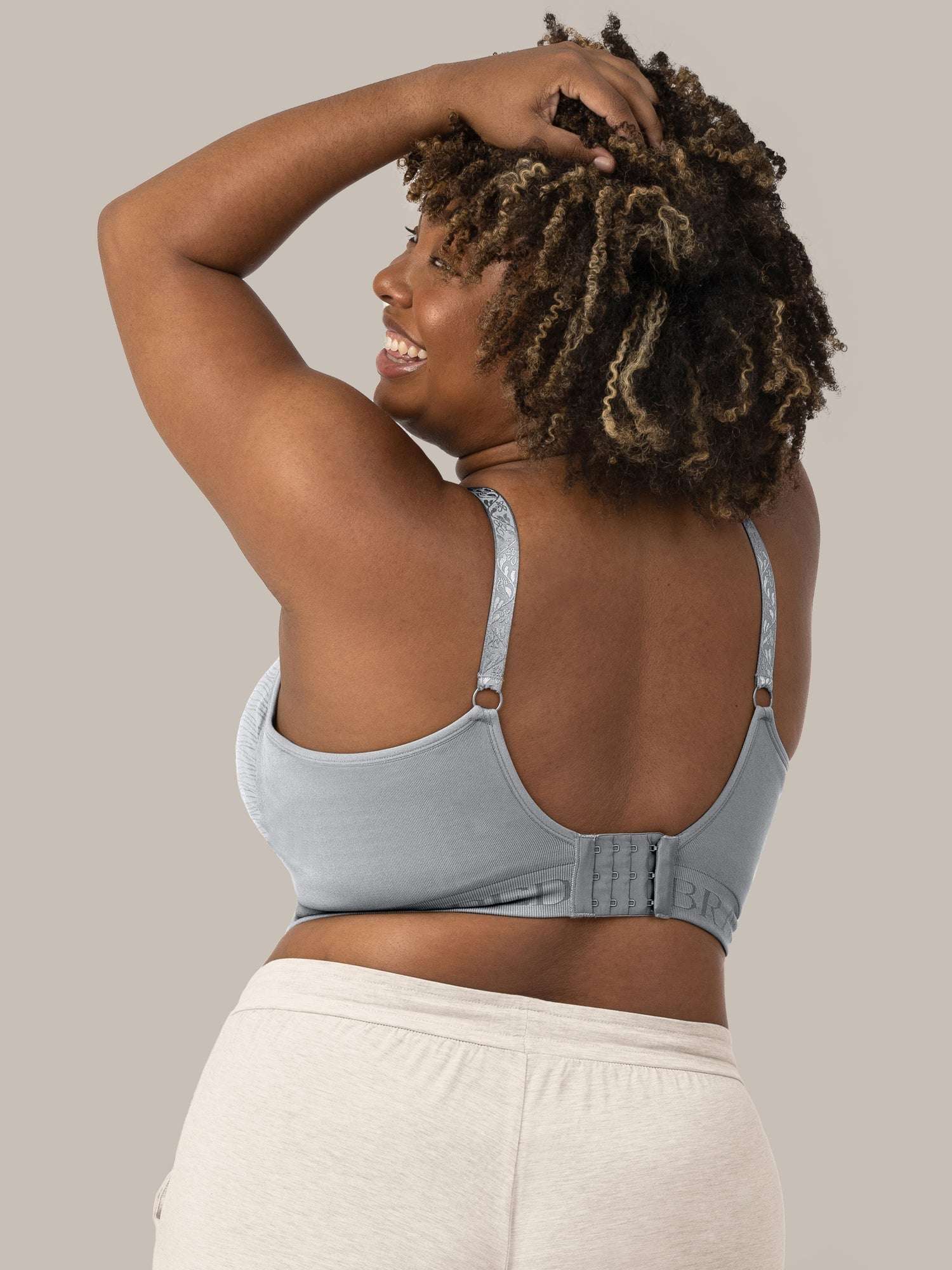 Sublime® Hands-Free Pumping & Nursing Bra | Grey Milk & Baby