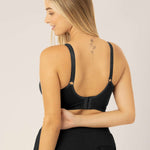 Sublime® Hands-Free Pumping & Nursing Bra | Black Milk & Baby