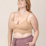 Signature Sublime® Contour Pumping & Nursing Bra | Beige | Milk & Baby