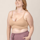 Signature Sublime® Contour Pumping & Nursing Bra | Beige | Milk & Baby