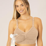 Sublime® Hands-Free Pumping & Nursing Bra | Beige