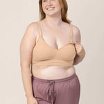 Signature Sublime® Contour Pumping & Nursing Bra | Beige | Milk & Baby