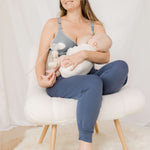 Sublime® Hands-Free Pumping & Nursing Bra | Grey Milk & Baby