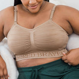 Sublime® Hands-Free Pumping & Nursing Bra | Latte Milk & Baby