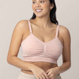 Sublime® Hands-Free Pumping & Nursing Bra | Pink Heather Milk & Baby