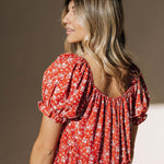 Bella Maxi Dress in Red | Milk & Baby