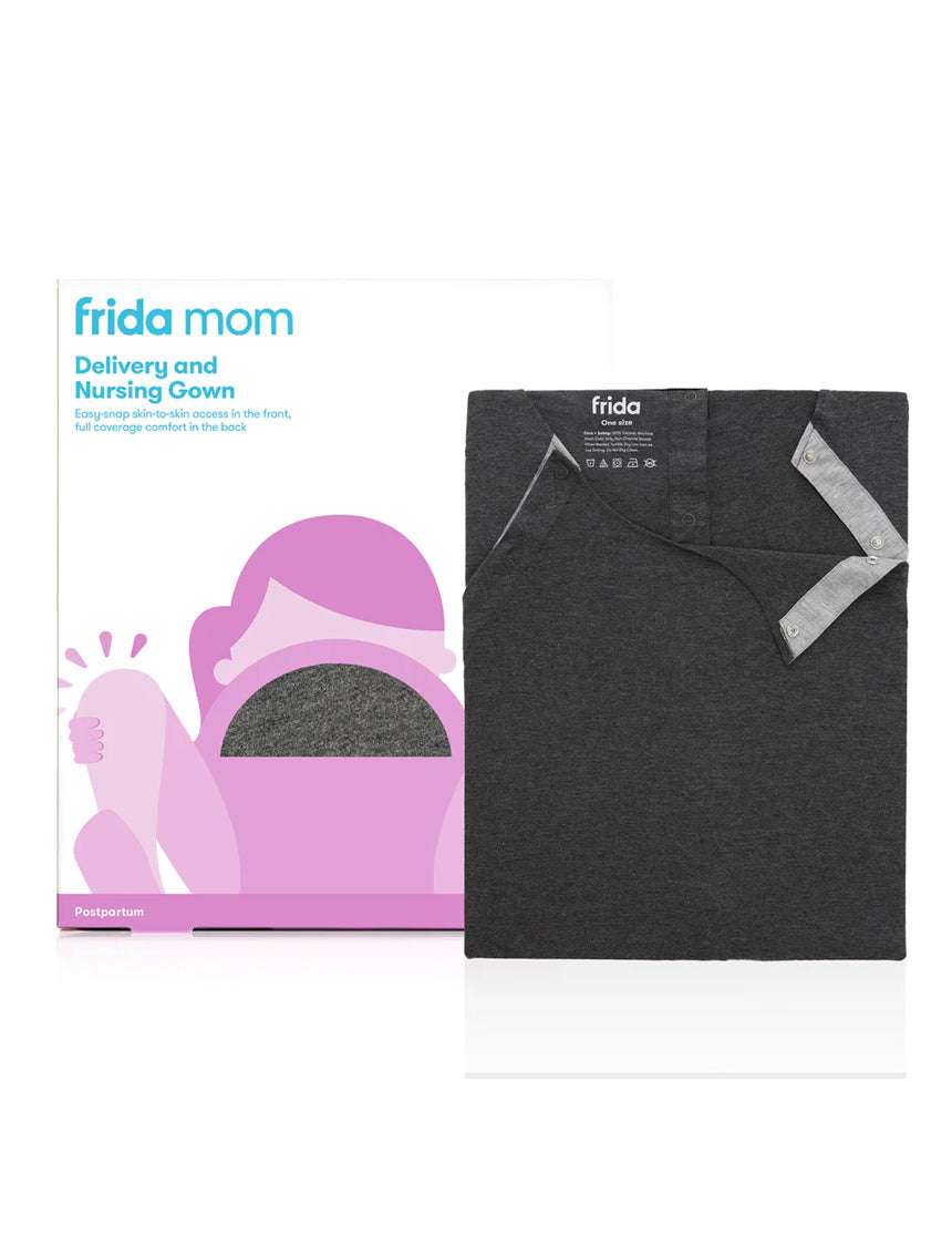 Delivery and Nursing Gown | Frida Mom Milk & Baby