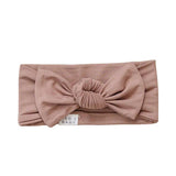 Dusty Rose Bamboo Head Wrap Milk & Baby