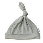 Sage Bamboo Newborn Knot Hat - milk & baby