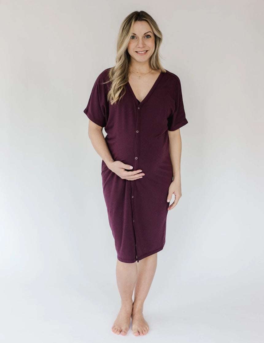 Sonday Labor & Delivery Gown Milk & Baby