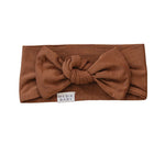 Rust Bamboo Head Wrap - milk & baby