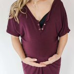 Sonday Labor & Delivery Gown Milk & Baby