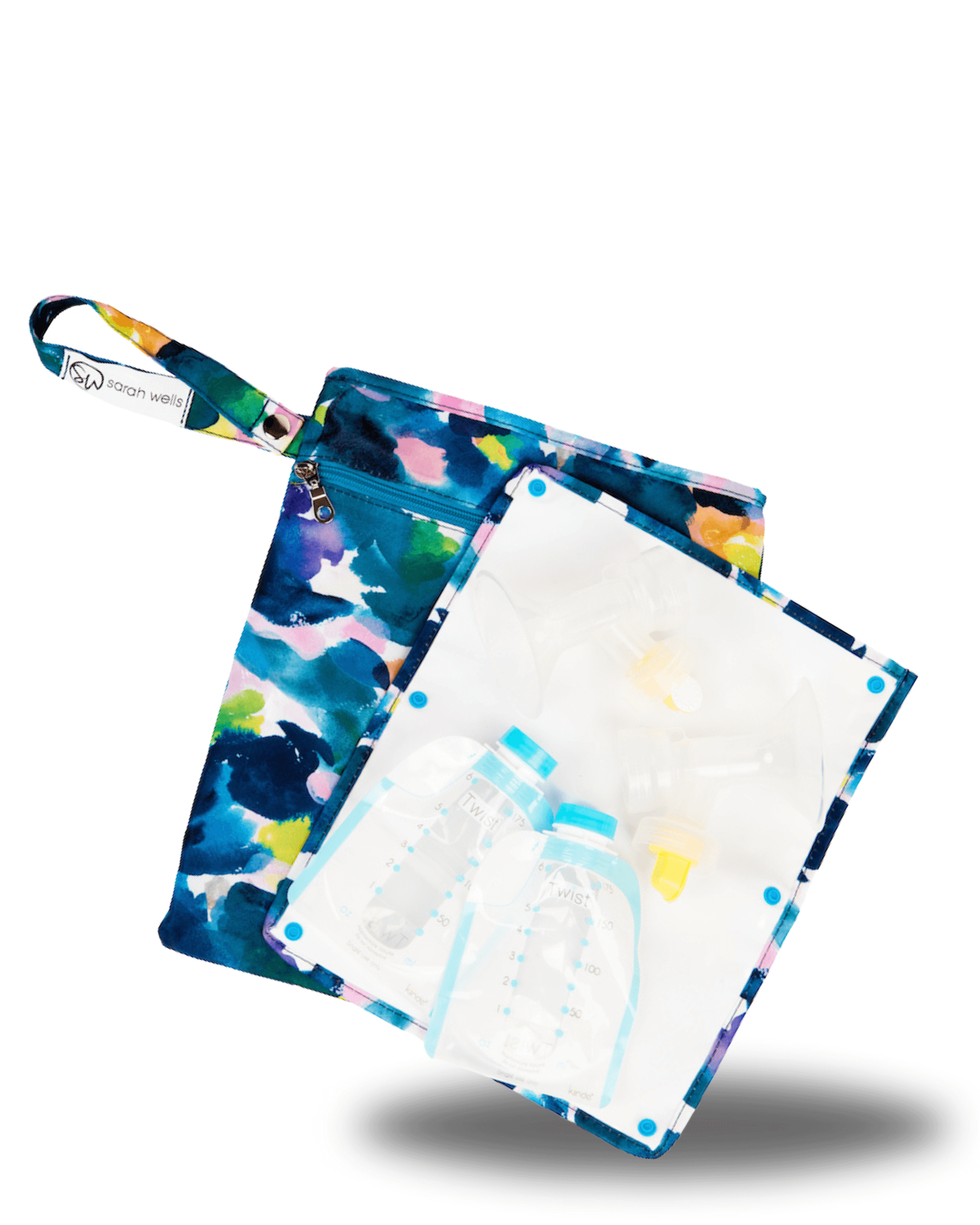 Pumparoo Wet/Dry Bag with Staging Mat® | Milk & Baby