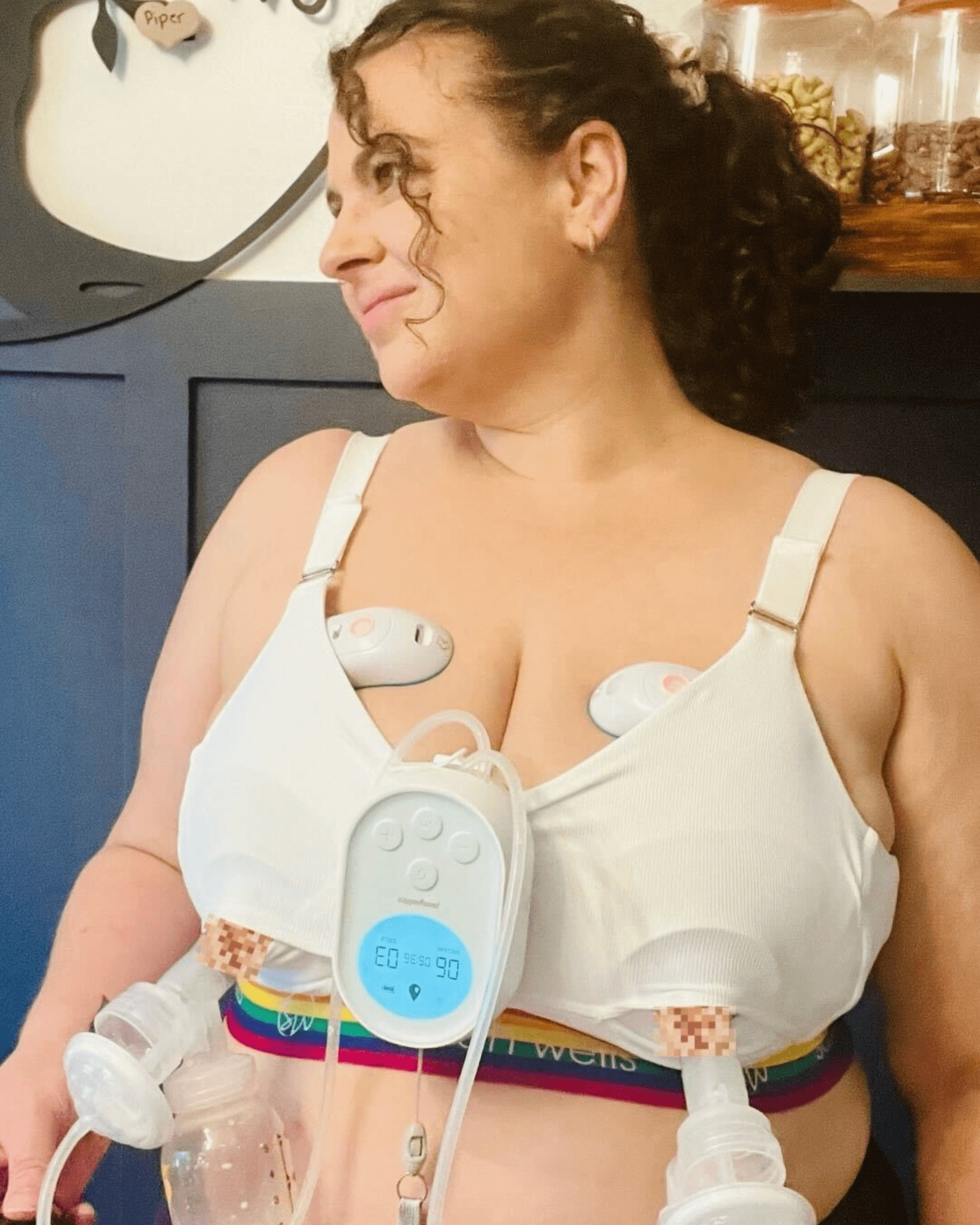 Hands Free Pumping Journey Bra | Neutrals | Milk & Baby