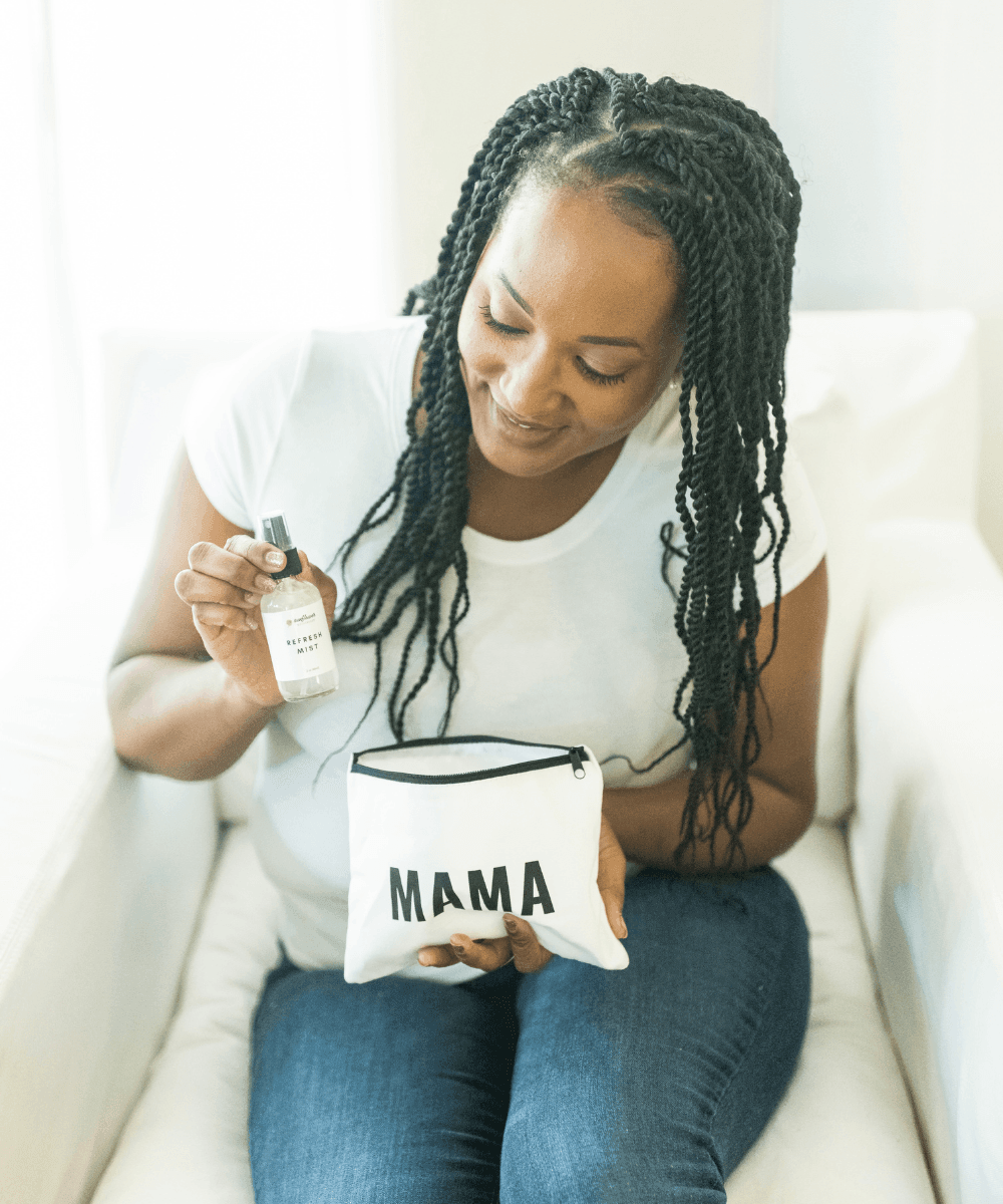 Self Care Mama Pouch Bundle Milk & Baby