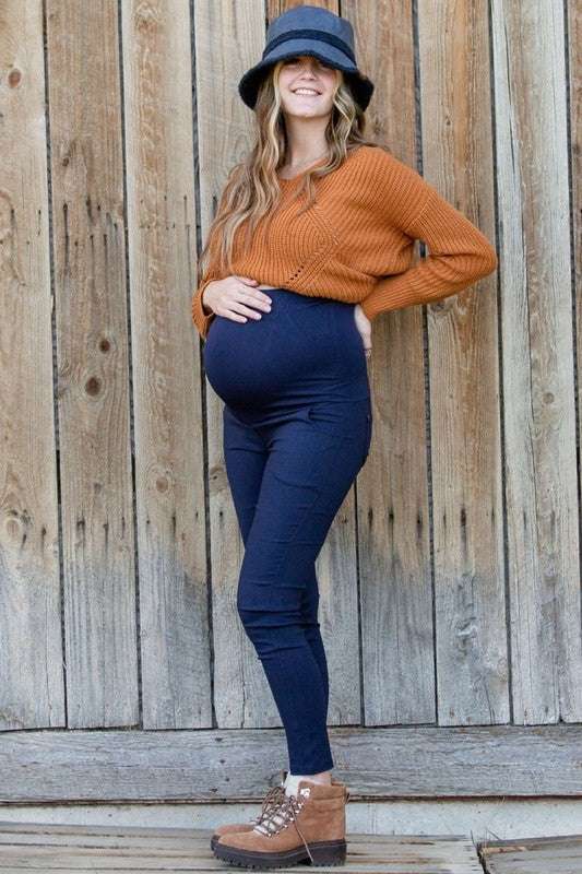 Comfy Maternity Jeggings Milk & Baby