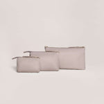 3-piece Pouch Set | Taupe Milk & Baby